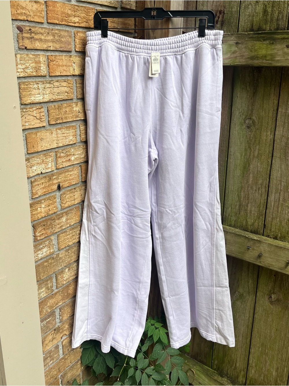 Aerie Lavender Wide-Leg Lounge Pants